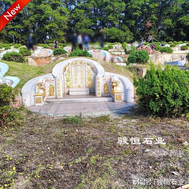 乐鱼官网每块石雕墓碑都是艺术承载着对亲人无尽追思(图4)