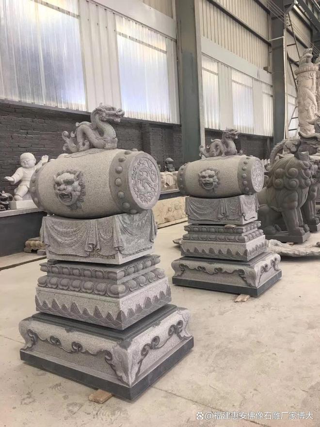 leyu官方网站石雕抱鼓石在当代景观中的立异(图3)