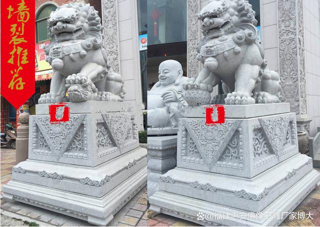 leyu.乐鱼石雕狮子在校园景观中的使用美化校园情况（多图浏览）