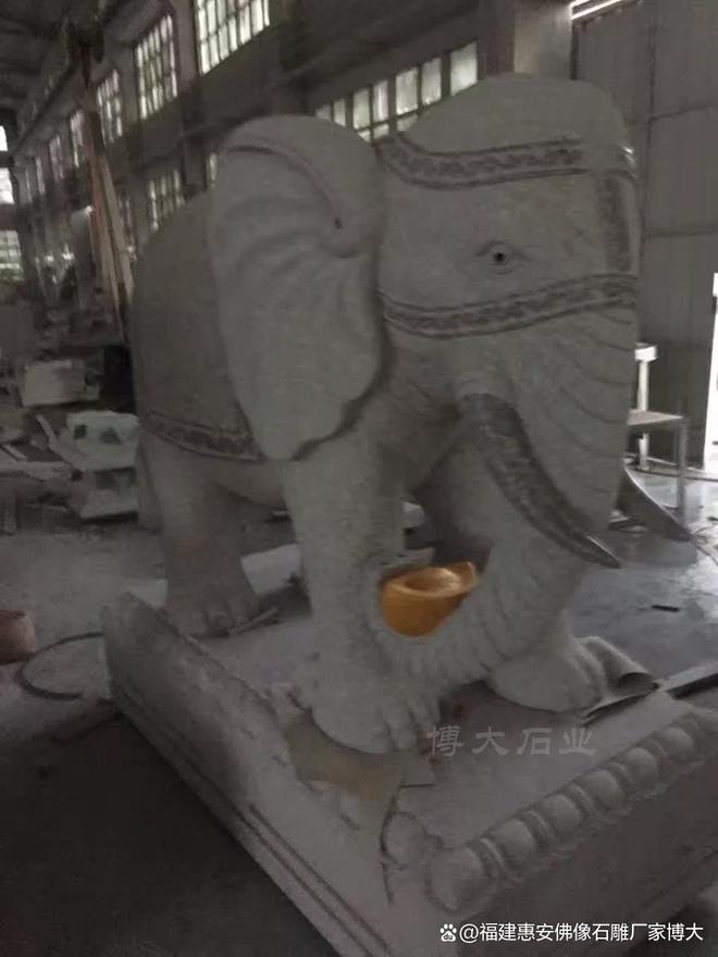 乐鱼网站石雕大象在桥梁中的使用案例